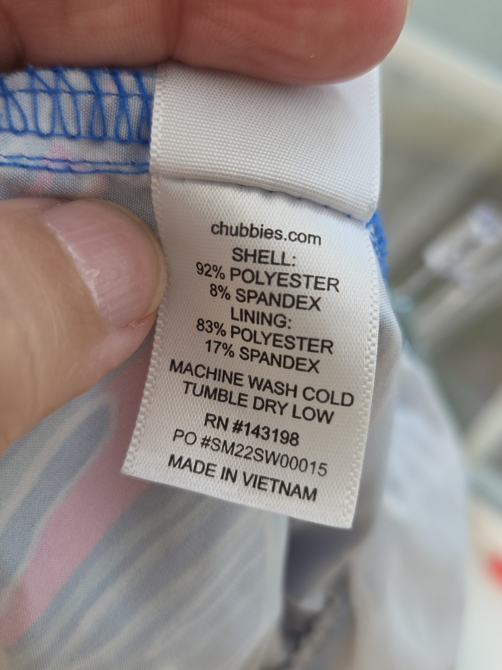 Chubbies 5.5" Swim Trunks - Picture 8 of 8